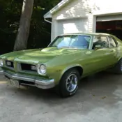 1974 Green Pontiac GTO thumbnail