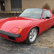 1974 Red Porsche 914 thumbnail