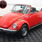 1974 Red Volkswagen Super Beetle thumbnail