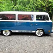 1974 Blue Volkswagen Transporter thumbnail