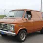 1975 Brown Chevrolet G10 Van thumbnail