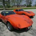 1975 Orange Chevrolet Corvette thumbnail