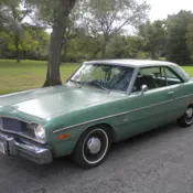 1975 Frosty Green Metallic Dodge Dart thumbnail