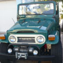 1975 rustic green Toyota FJ Cruiser thumbnail