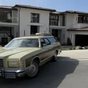 1975 Yellow Ford Country Squire thumbnail