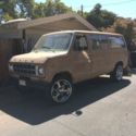 1975 Tan Ford E252 Van thumbnail