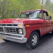 1975 Red Ford F100 thumbnail