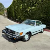 1975 Aqua Mercedes-Benz SL-Class thumbnail
