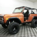1975 Orange Ford Bronco thumbnail
