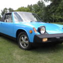 1975 Blue Porsche 914 thumbnail