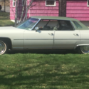 1975 Gray/green Cadillac DeVille thumbnail