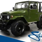 1975 Olive Drab Green Toyota Land Cruiser thumbnail