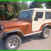 1976 Brown Jeep CJ thumbnail