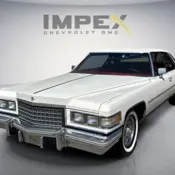 1976 White Cadillac DeVille thumbnail