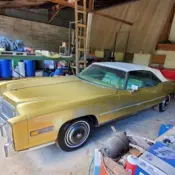 1976 Gold Cadillac Eldorado thumbnail