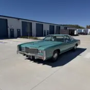 1976 Blue Cadillac Eldorado thumbnail
