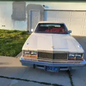 1976 White Cadillac Seville thumbnail