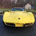 1976 Yellow Chevrolet Corvette thumbnail