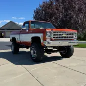 1976 Orange Chevrolet C10/K10 thumbnail