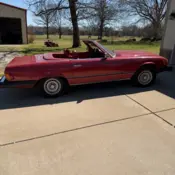 1976 Red Mercedes-Benz 450SL thumbnail