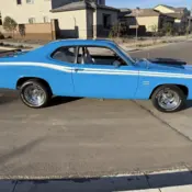 1976 Blue Plymouth Duster thumbnail