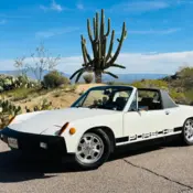 1976 Light Ivory Porsche 914 thumbnail