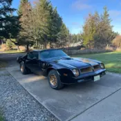 1976 Black Pontiac Trans Am thumbnail