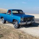 1977 Blue Chevrolet C-10 thumbnail