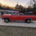 1977 Flame Red Chevrolet C-10 thumbnail