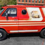 1977 Red Chevrolet G20 Van thumbnail