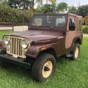 1977 Brown Jeep CJ 5 thumbnail
