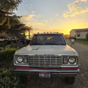 1977 Orange Dodge Power Wagon thumbnail