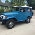 1977 Blue Toyota Land Cruiser thumbnail