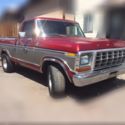 1977 Red Ford F-100 thumbnail