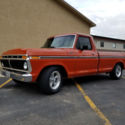 1977 Orange Ford F-150 thumbnail