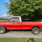 1977 Red Ford F-250 thumbnail