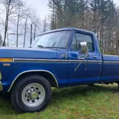 1977 Blue Ford F-350 thumbnail