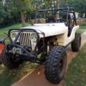 1977 White Jeep CJ thumbnail