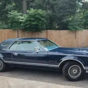 1977 Blue Lincoln Mark Series thumbnail