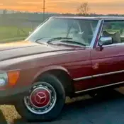 1977 Red Mercedes-Benz SL-Class thumbnail