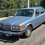 1977 Blue Mercedes-Benz S-Class thumbnail