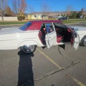 1977 White Mercury Grand Marquis thumbnail