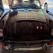 1977 Burgundy MG MGB thumbnail