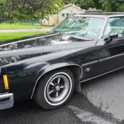1977 Black Pontiac Grand Prix thumbnail
