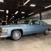 1978 Sterling Blue Metallic Cadillac DeVille thumbnail