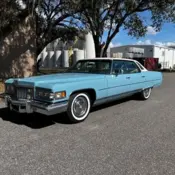 1978 Blue Cadillac Fleetwood thumbnail