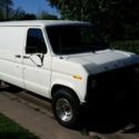 1978 White Ford E-Series Van thumbnail