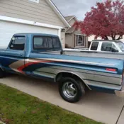1978 Blue Ford F-100 thumbnail