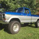 1978 Blue/Silver Ford F-150 thumbnail