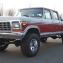 1978 Red and Silver Ford F-250 thumbnail